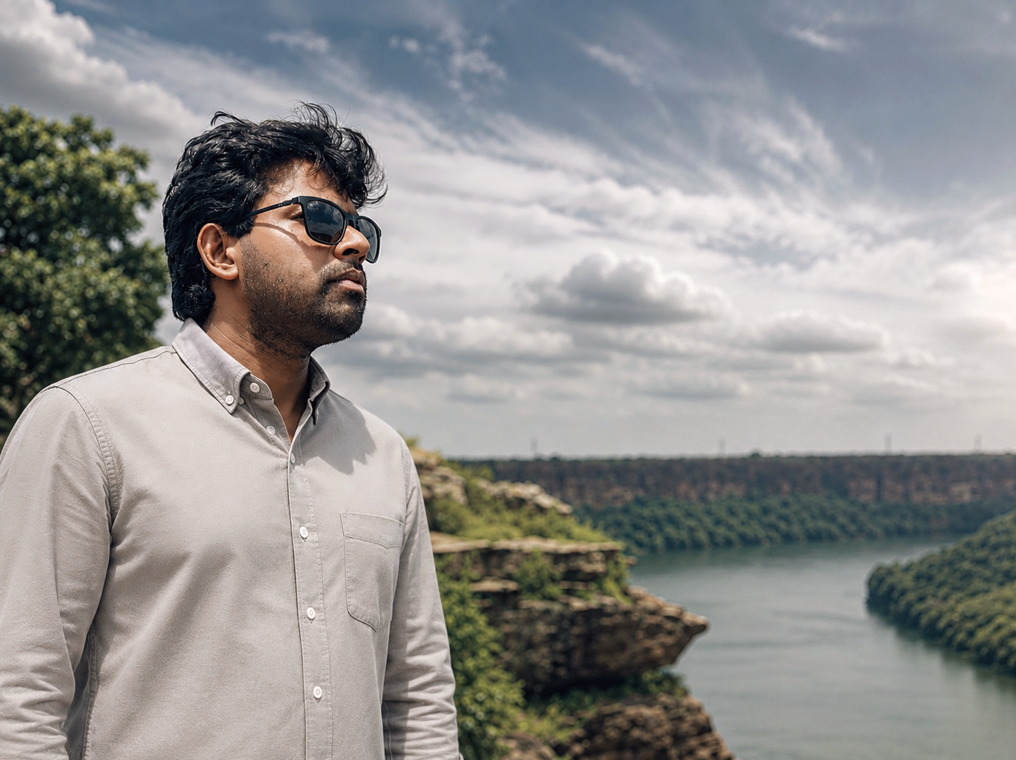 Sreechith Vijayyan on location
